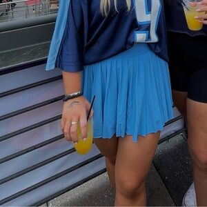 Aritzia Blue tennis skirt